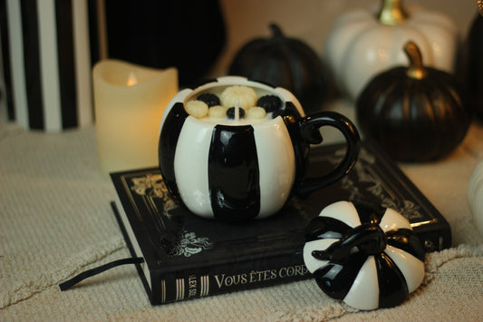 Bougie mug Citrouille monochrome