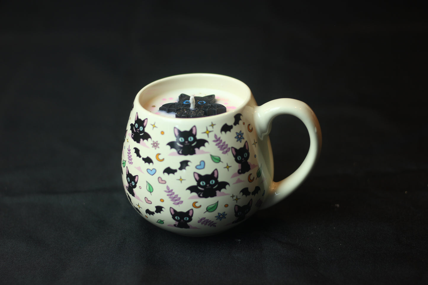 Bougie mug Bat Cat