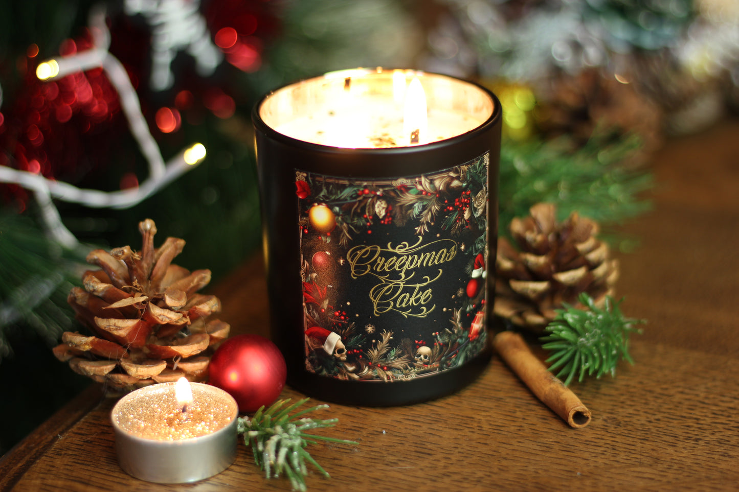 Bougie Creepmas Cake