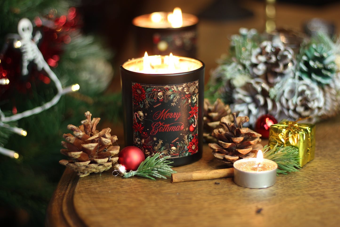 Bougie Merry Gothmas