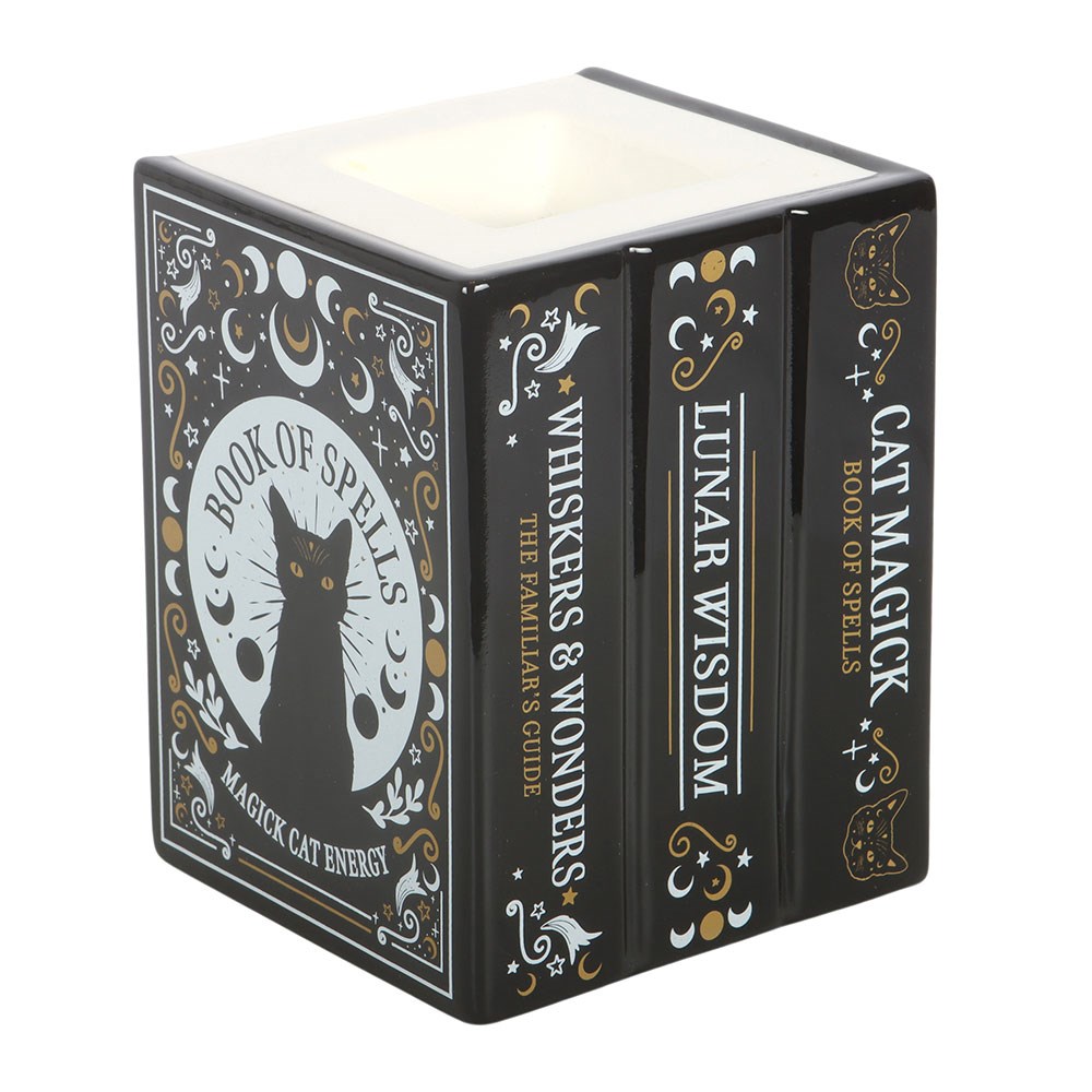 Brûleur pour fondants parfumé Black cat book