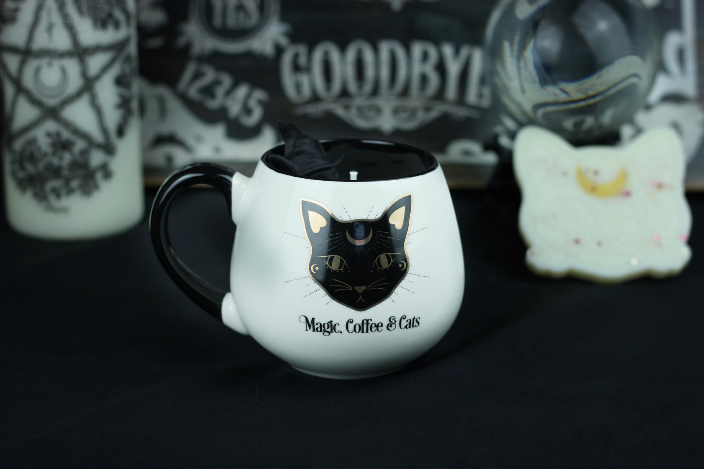 Bougie mug Magic Cat