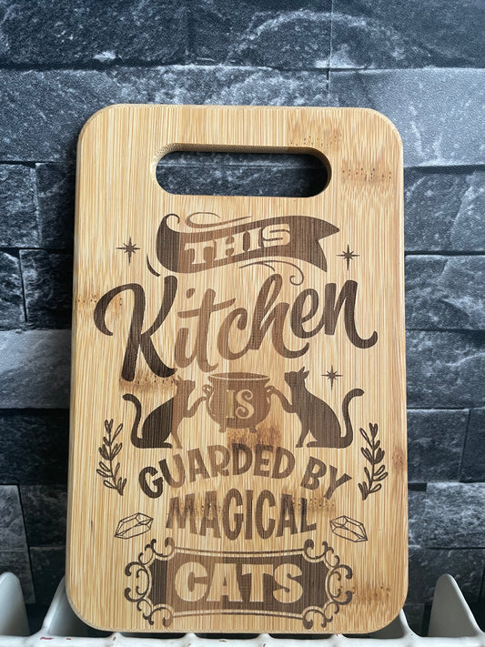 Planche à découper Magical Cats