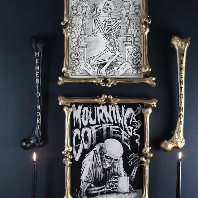 Décoration Fémur noir