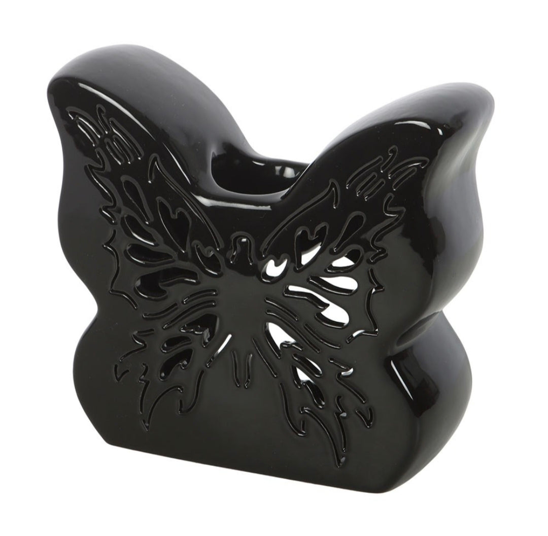 Brûleur pour fondants parfumé papillon noir