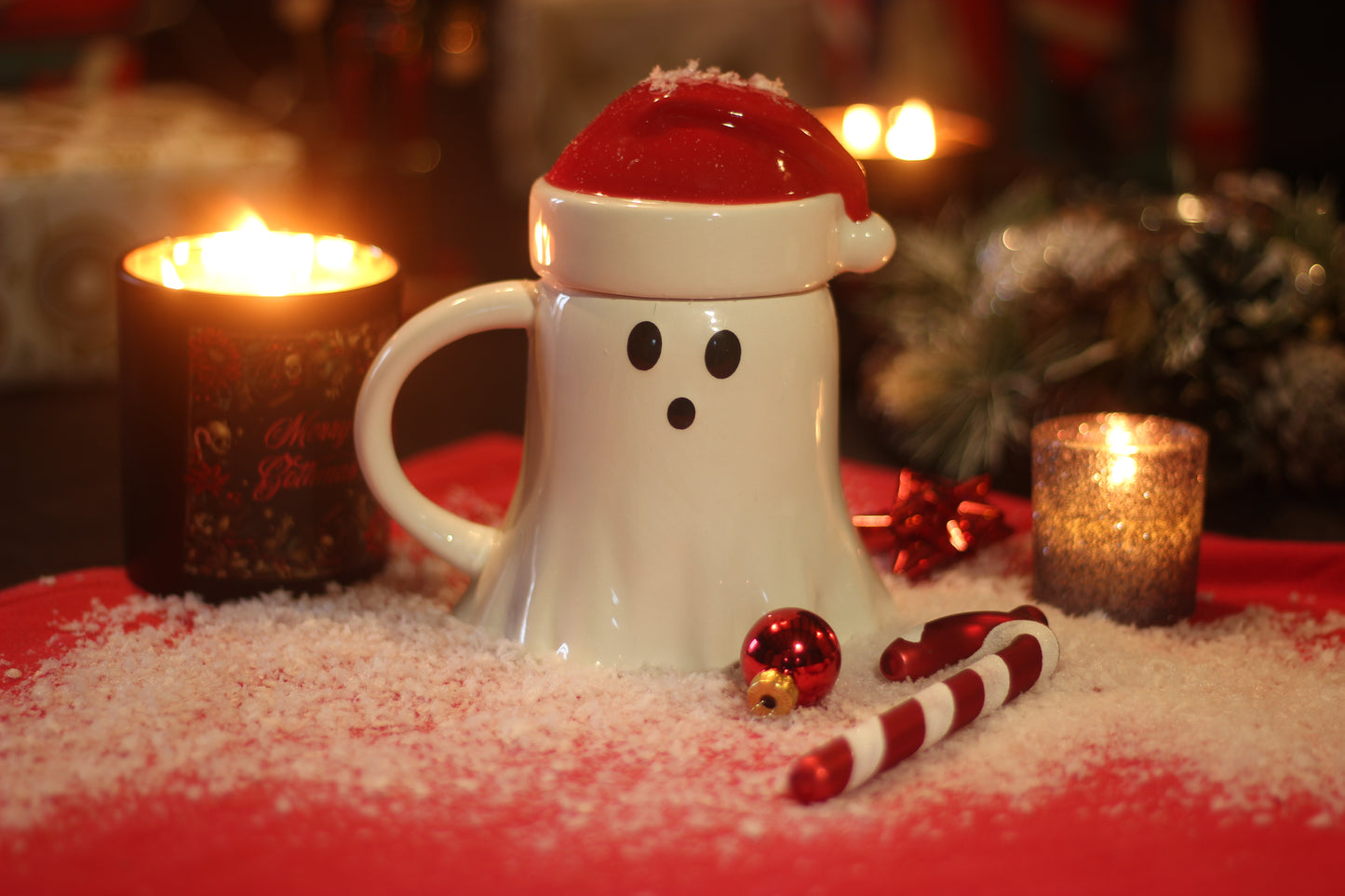 Bougie mug Merry Boo-Mas