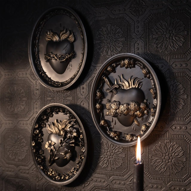 Décoration plaque Ex voto version Peony