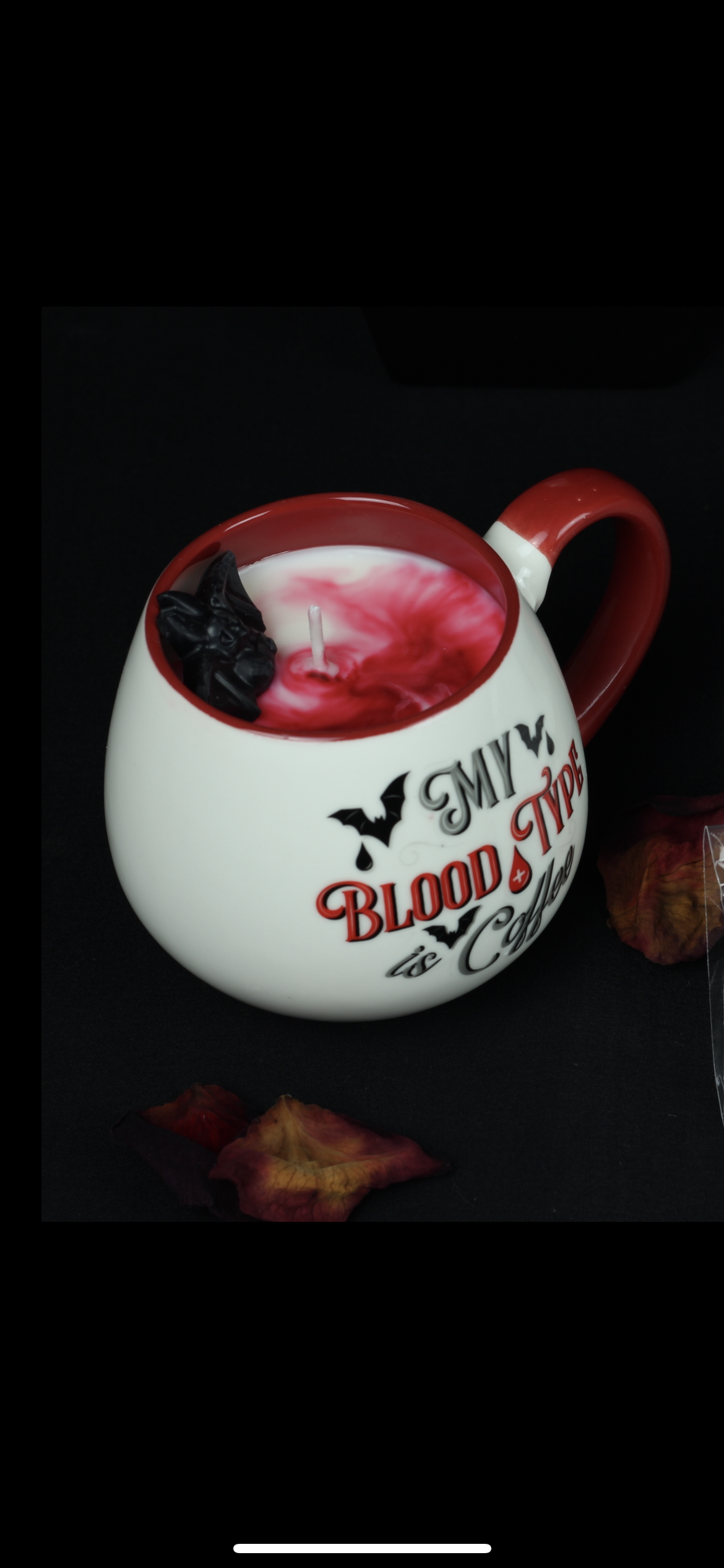 Bougie mug Bloody Valentine