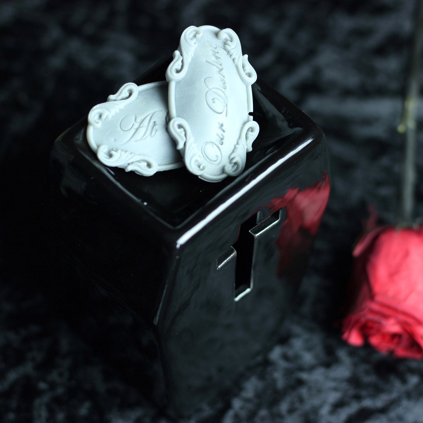 Fondant parfumé Coffin Plate