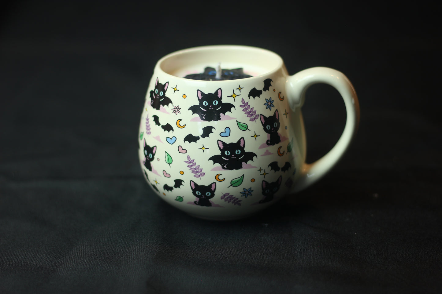 Bougie mug Bat Cat