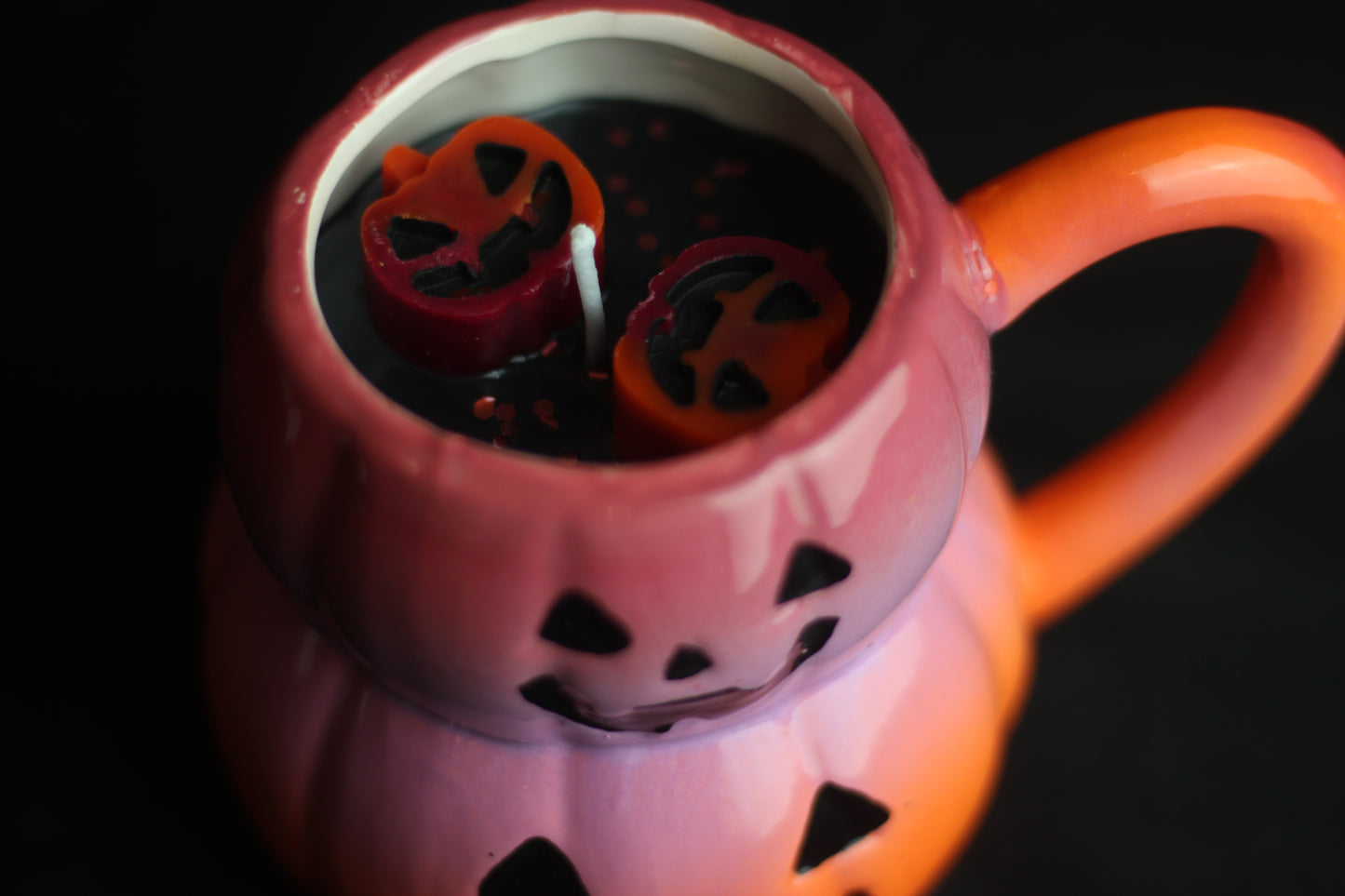 Mug Citrouille Bicolore