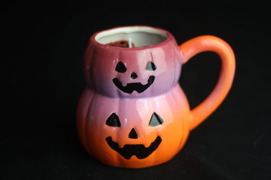 Mug Citrouille Bicolore