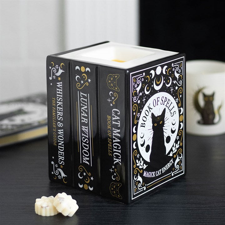 Brûleur pour fondants parfumé Black cat book