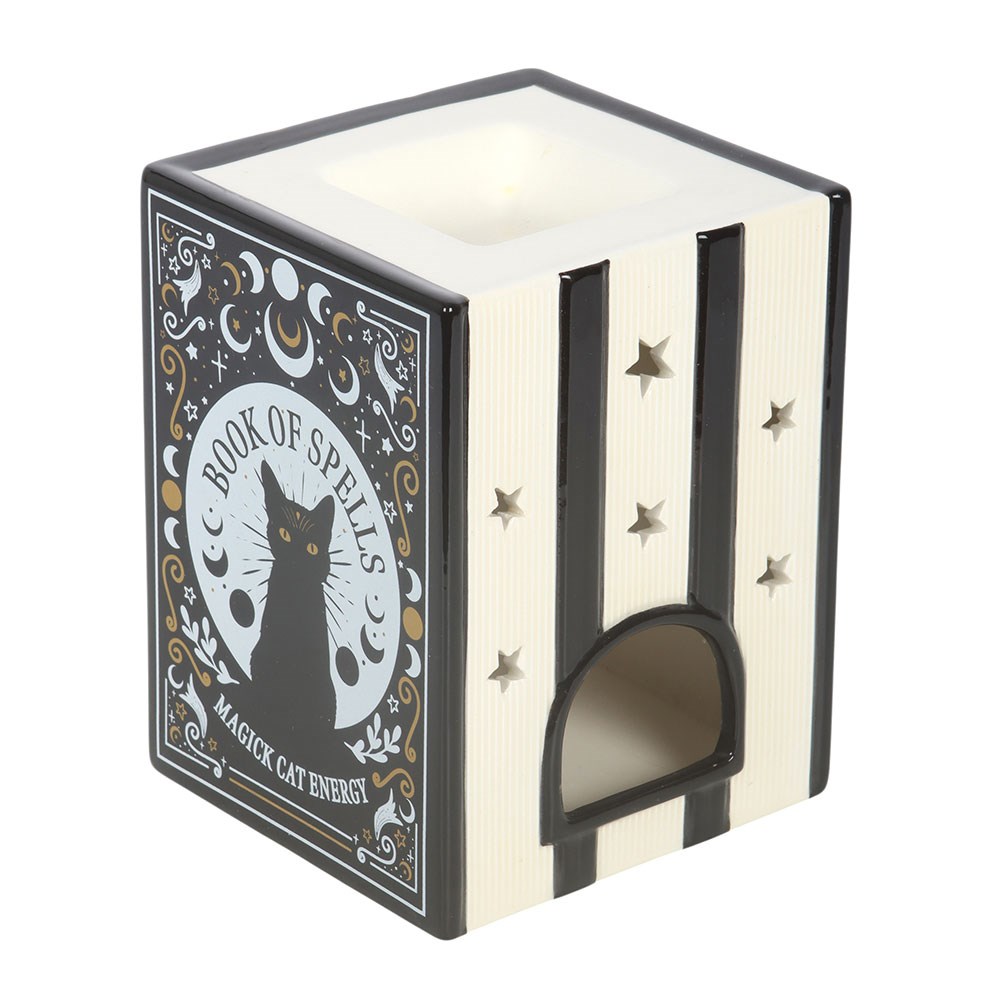 Brûleur pour fondants parfumé Black cat book