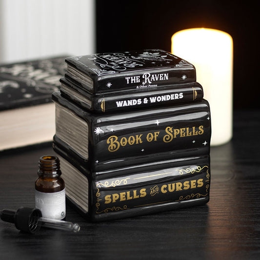 Brûleur pour fondants parfumé livre Book of Spells