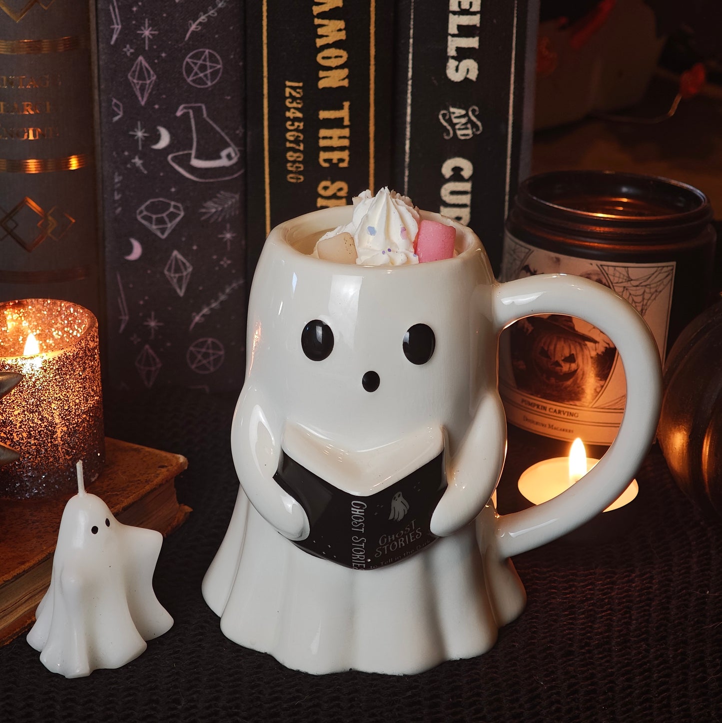 Bougie Halloween Ghost stories