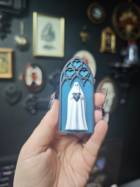 Magnet fantôme cathédrale duochrome arche coeur
