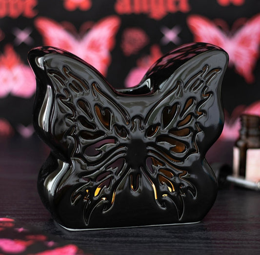 Brûleur pour fondants parfumé papillon noir