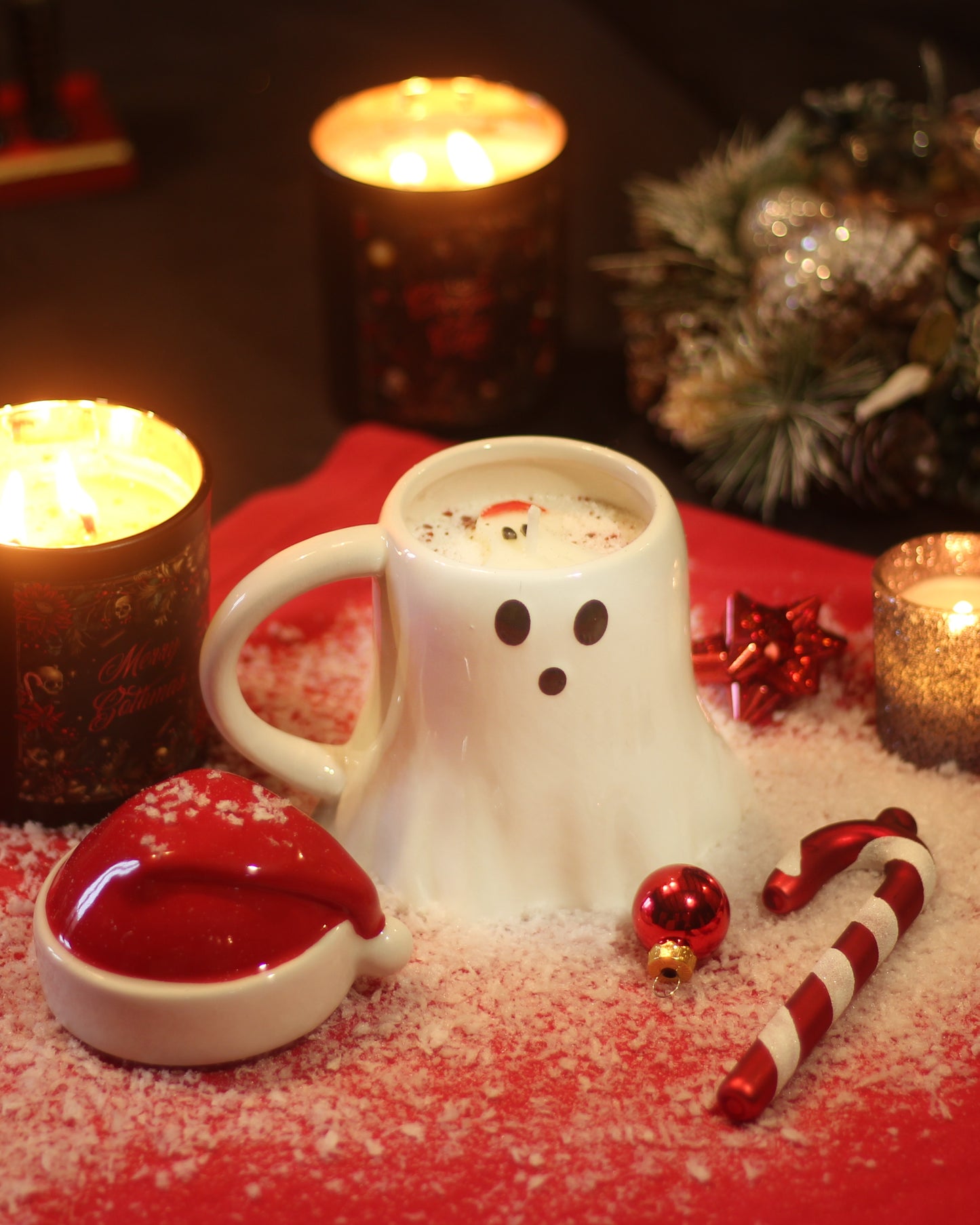 Bougie mug Merry Boo-Mas