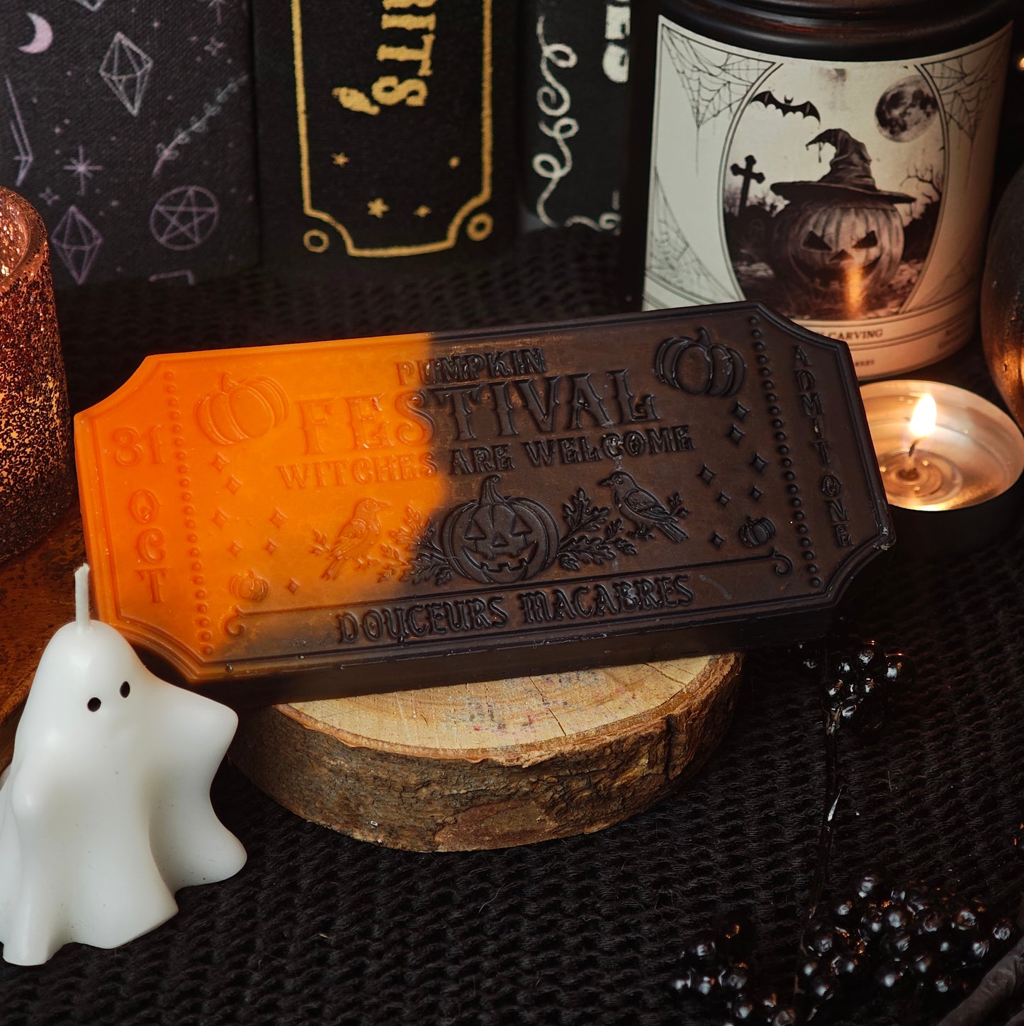 Maxi fondant Halloween Jack's last flame