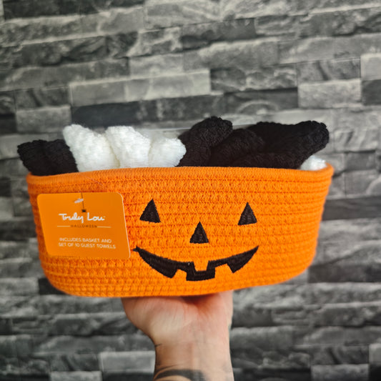 Panier Halloween & serviettes