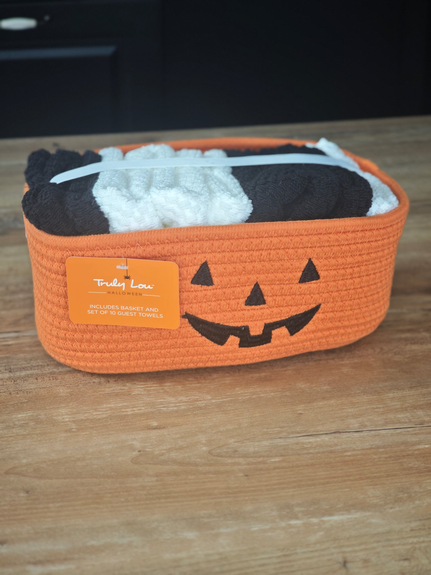 Panier Halloween & serviettes