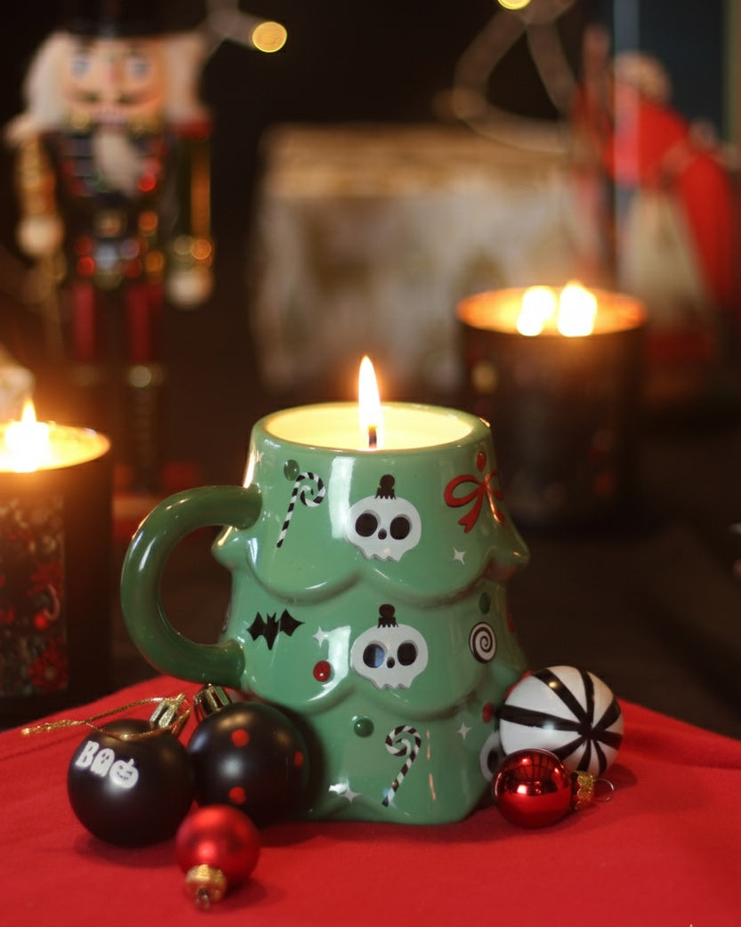Bougie mug Creepmas Tree