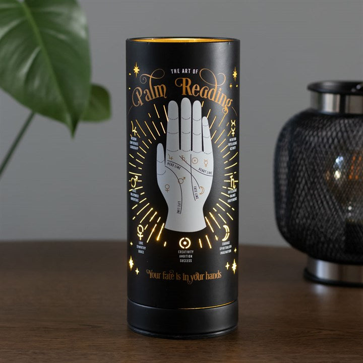 Lampe diffuseur de parfum métal Noir en LED motif feuille - LAMPES